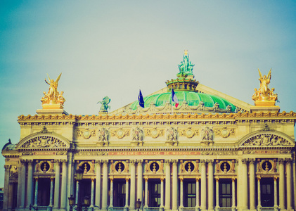复古看巴黎歌剧院