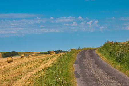 法国农村乡村道路