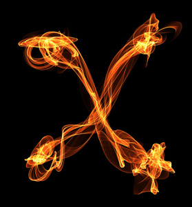 在白色背景下隔离火焰字母表火图中的字母列车和车站图标的矢量设计