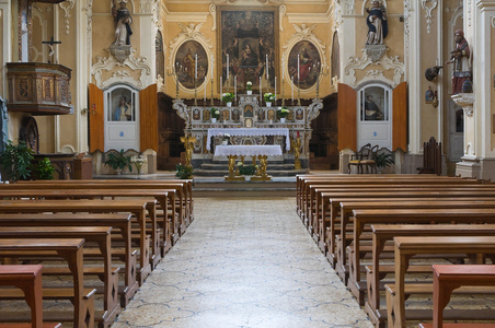 圣多米尼克教堂。tricase。普利亚大区。意大利