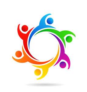 人团队的业务组快门标志照片