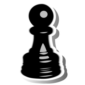 国际象棋图标。矢量插画