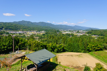 阿希村的南长野景观 日本