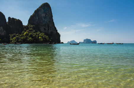 泰国地处热带的海滩