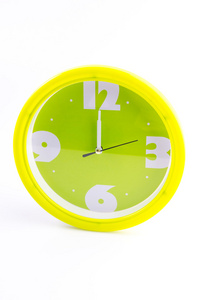 绿色时钟和闹钟