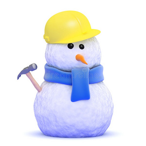 3d雪人图片 3d雪人素材 3d雪人插画 摄图新视界
