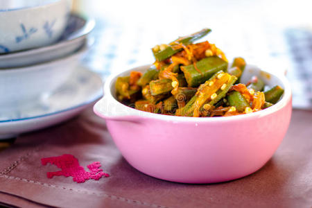 印地安人bhindi masala