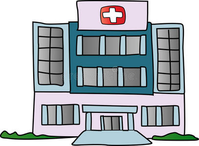 医院急诊大楼图片-医院急诊大楼素材-医院急诊大楼插画-摄图新视界