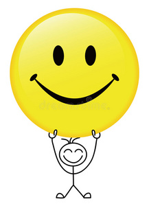 快乐的微笑黄色笑脸符号愤怒的 emoji 表情图释卡通黄色笑脸愤怒或不