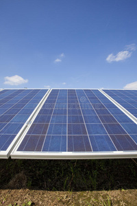 绿色f型太阳能电池生态发电场