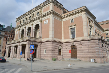 在斯德哥尔摩的瑞典皇家歌剧院