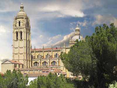 塞戈维亚，西班牙的大教堂