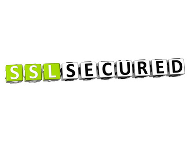 3d ssl 安全的按钮单击此处块文本