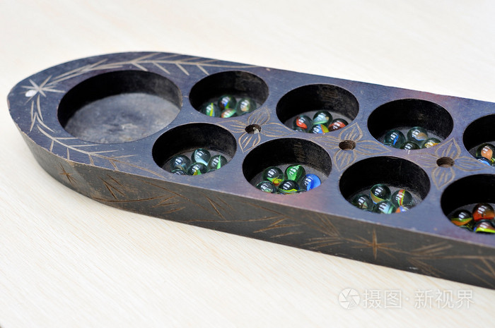 木制康卡克 马来西亚传统游戏 照片 正版商用图片1em68v 摄图新视界