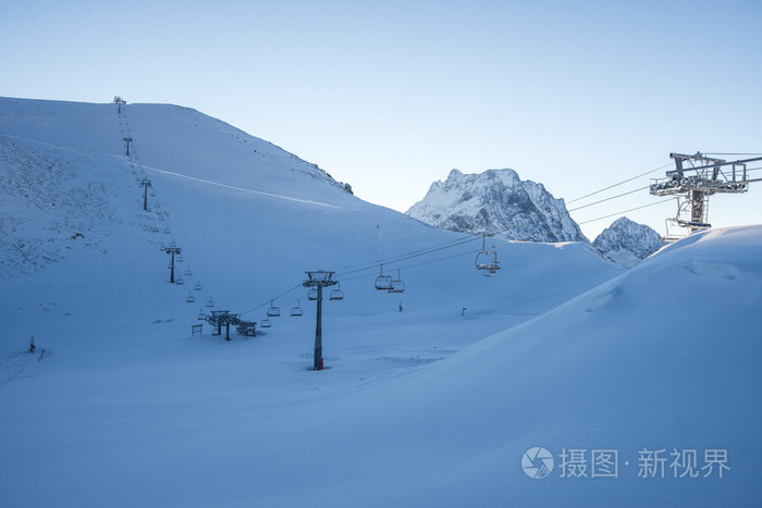 在山中的美丽风景