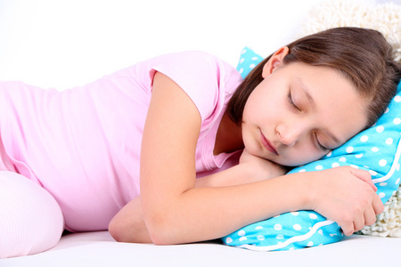 幼儿睡着了作品漂亮的小女孩睡着了,特写照片