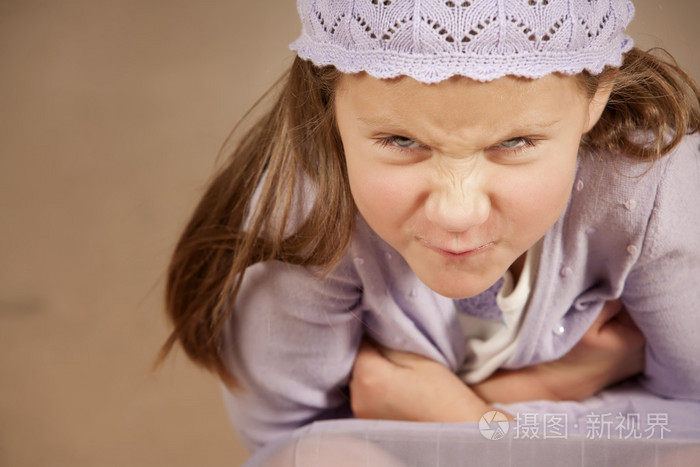 愤怒的小女孩