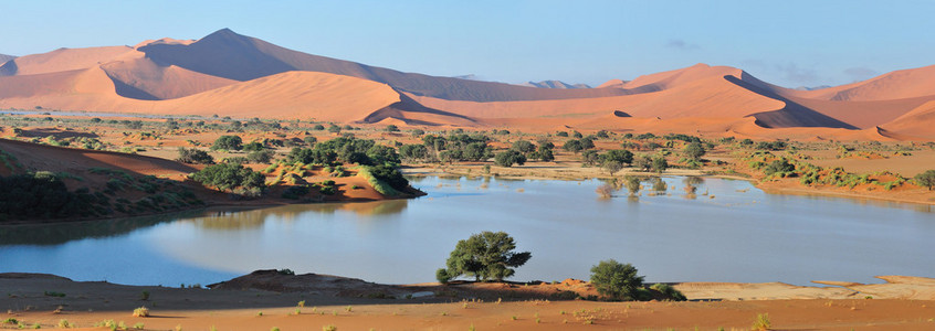 deadvlei 和 sossusvlei 全景 3