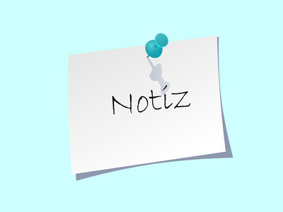 notiz 标志