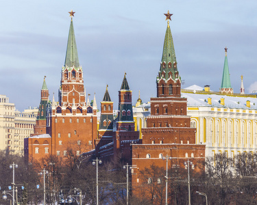 俄罗斯首都莫斯科克里姆林宫，俄罗斯的