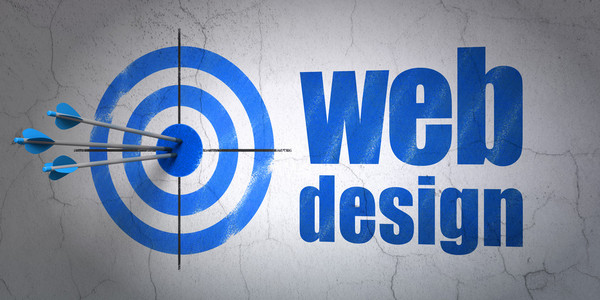 web 的设计理念 目标和 web 设计的背景墙上