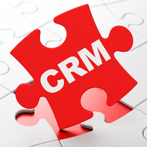 经营理念 crm 拼图背景