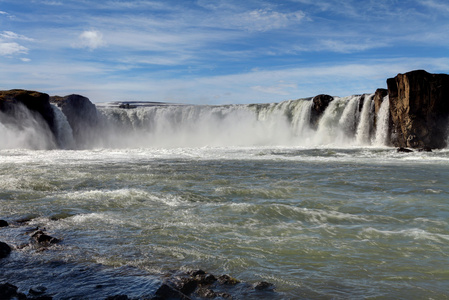 godafoss 瀑布