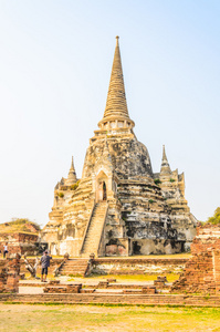 扫管笏 phra sanphet 寺