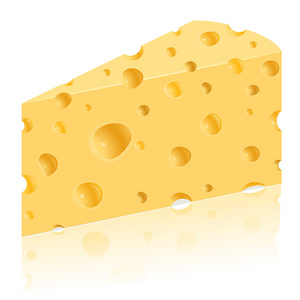 piece 奶酪矢量图