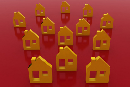 3d 模型房子符号集