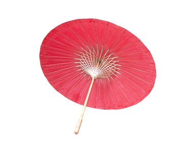 手工制作的红伞