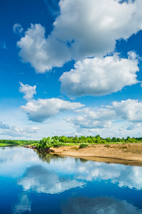 河上景色  江河风景