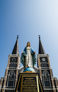 玛丽完美概念，尖竹汶府，泰国大教堂
