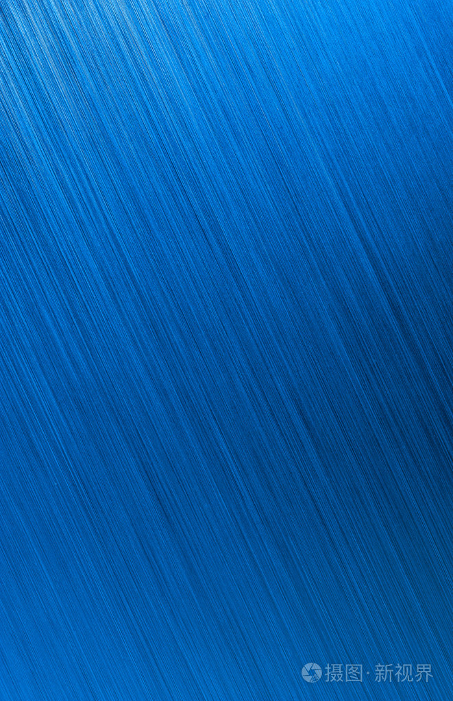 蓝色拉丝金属背景纹理