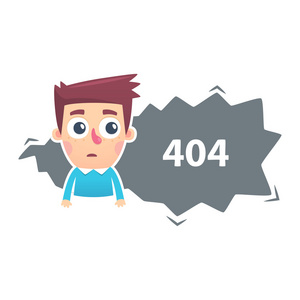 找不到的 web 页照片