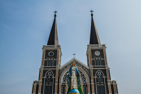 玛丽完美无暇的概念，尖竹汶府大教堂