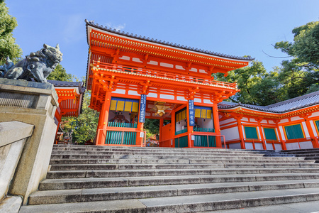 八坂神社在京都，日本