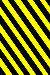 黄色和黑色的警告标志