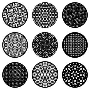 环形设计元素照片