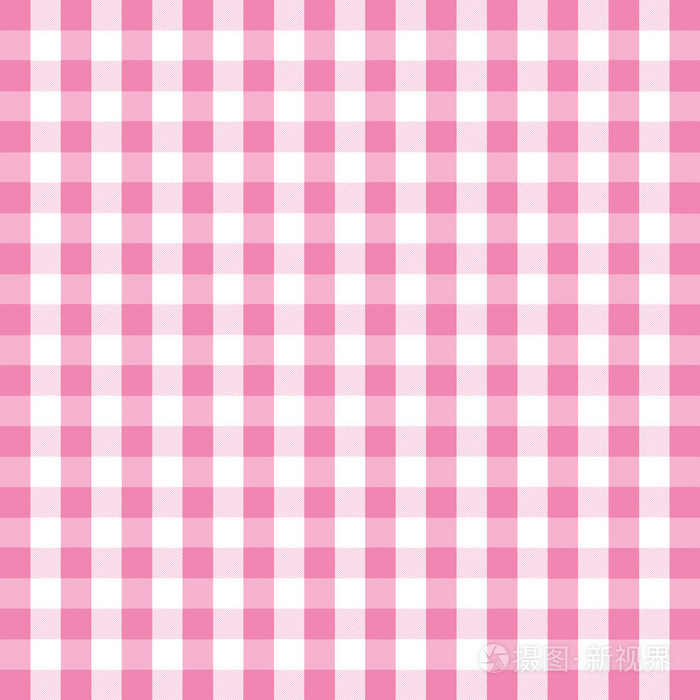 粉色方格布式背景