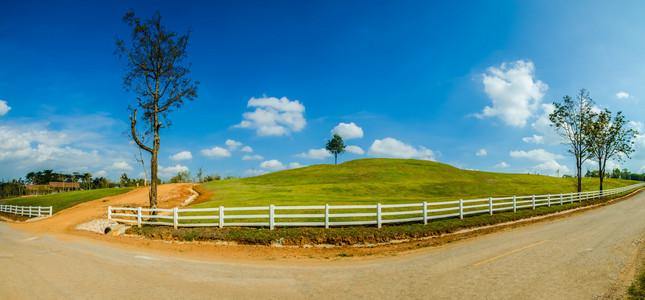 格林希尔夏日风景