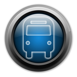 图标 按钮 与公交车上，地面交通符号象形图