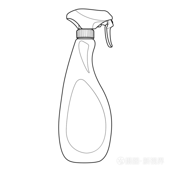 喷雾瓶矢量插画-正版商用图片1ept2e-摄图新视界