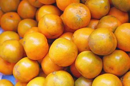 橙色水果市场