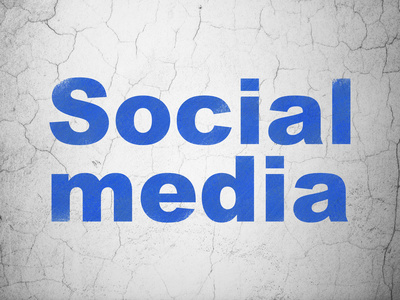 社会网络的概念 社交媒体上的背景墙上