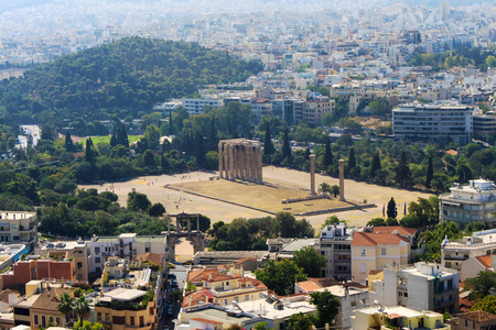 奥林匹亚的宙斯雅典神庙