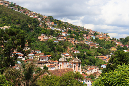 欧罗普雷托在巴西的全景视图