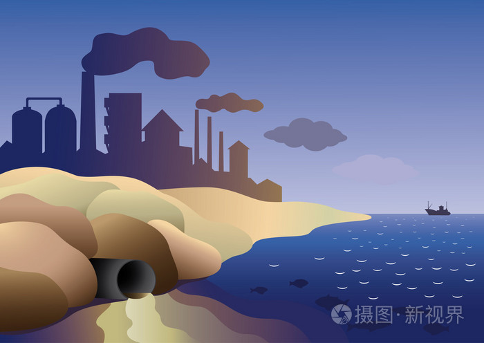 环境污染插画-正版商用图片1er0y4-摄图新视界