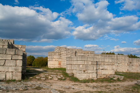 堡垒。保加利亚斑的中世纪要塞