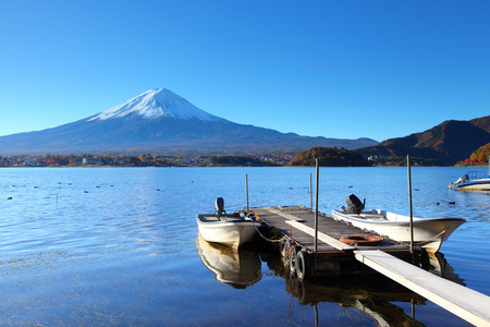 富士山和码头